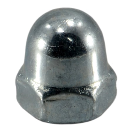 Midwest Fastener Standard Crown Cap Nut, M4-0.70, Steel, Zinc Plated, 8 PK 63908
